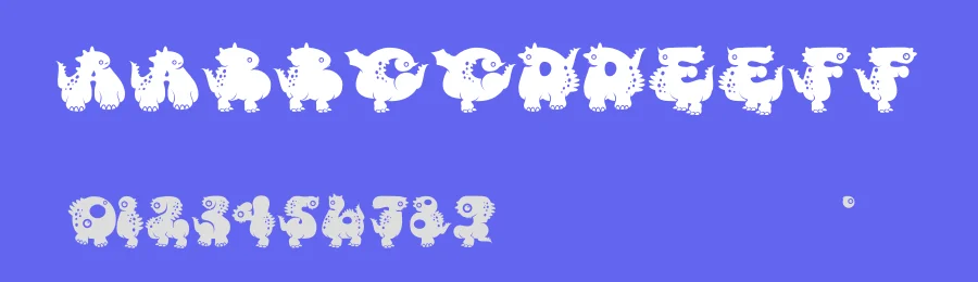 Monster DIno by Edy Wiyono — Decorative Font — thumbnail 3