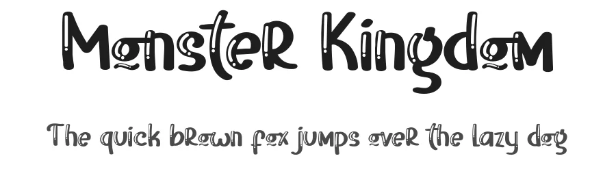 Monster Kingdom by Airotype — Decorative Font