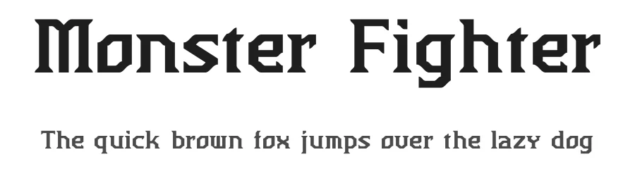 Monster Fighter