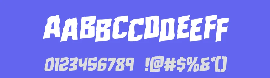 Monster Hunter by Iconian Fonts — Decorative Font — thumbnail 3