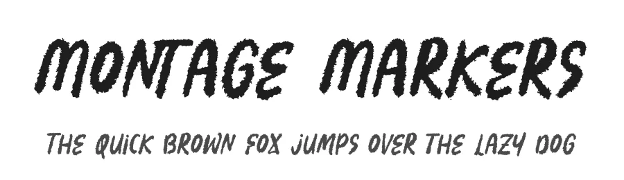 Montage Markers by Denustudios — Script Handwritten Font