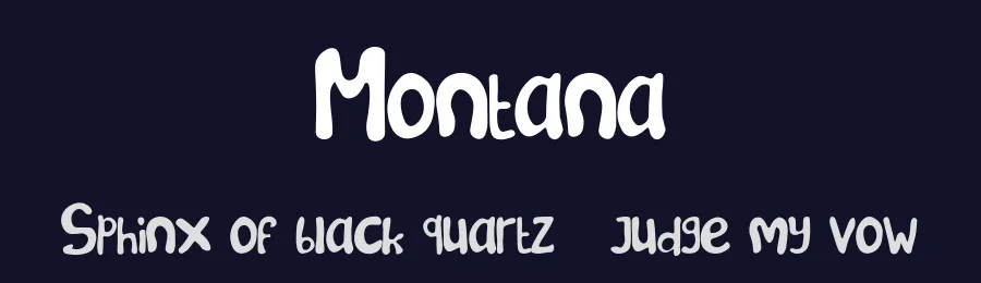 Montana by Ditya Ananto — Decorative Font — thumbnail 2