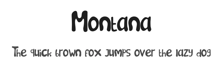 Montana by Ditya Ananto — Decorative Font