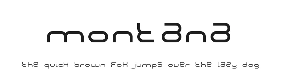 Montana by HandGrenade — Display Font