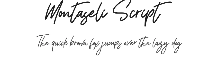 Montaseli Script
