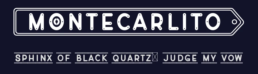 Montecarlito by Kotak Kuning Studio — Decorative Font — thumbnail 2