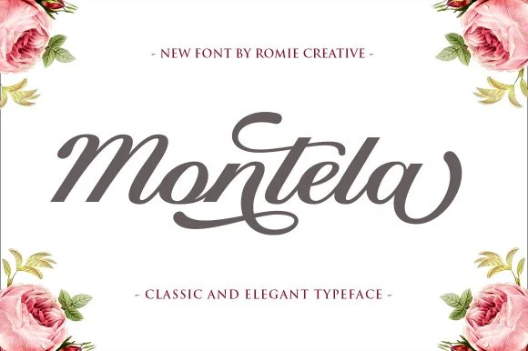 Montela Font by Romie Creative — Script Handwritten Font