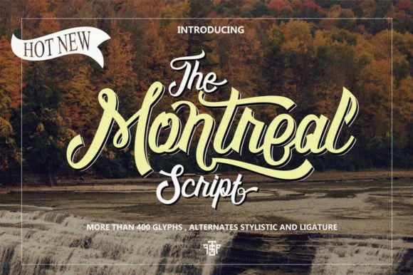 Montreal Script Font by uncurve โ Script Handwritten Font