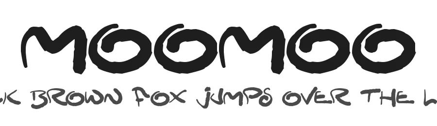 MooMoo by Hawtpixel — Decorative Font
