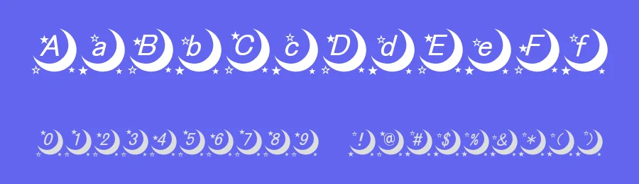 Moon Font by TamaFactory — Decorative Font — thumbnail 3