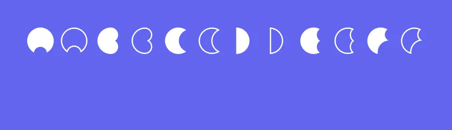 Moon by Timothy Gao — Decorative Font — thumbnail 3