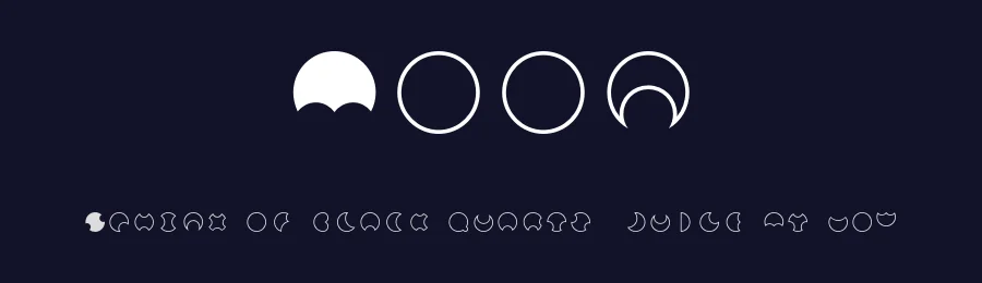 Moon by Timothy Gao — Decorative Font — thumbnail 2