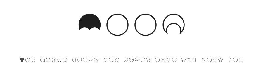 Moon by Timothy Gao — Decorative Font