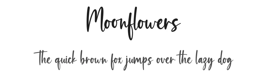 Moonflowers