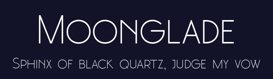 Moonglade by Herofonts — Sans Serif Font — thumbnail 2