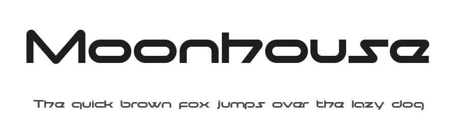 Moonhouse by NimaType — Display Font