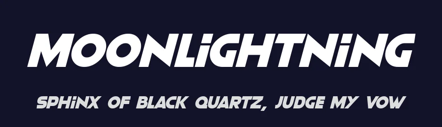 Moonlightning by Hawtpixel — Sans Serif Font — thumbnail 2