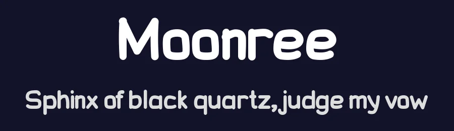 Moonree by Dibyo Art — Decorative Font — thumbnail 2