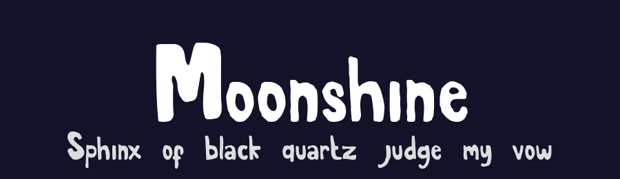 Moonshine by Nariswari Creative — Decorative Font — thumbnail 2
