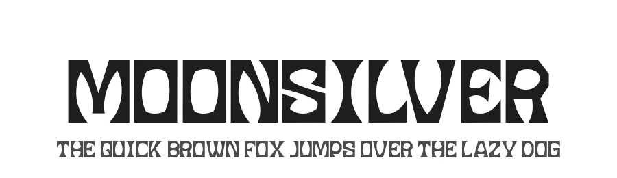 Moonsilver by HIRO std — Decorative Font