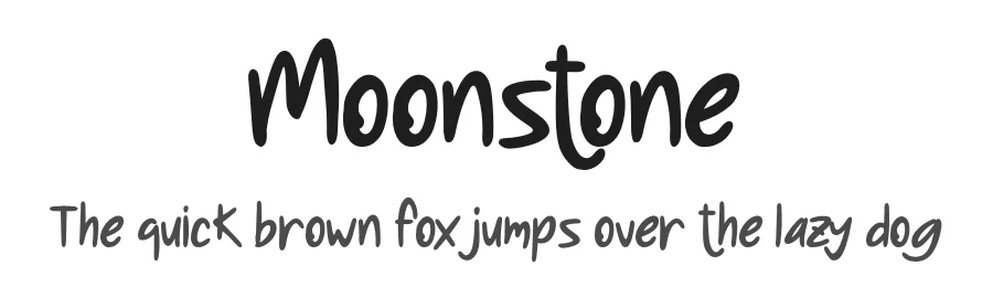 Moonstone by RT Studio — Script Handwritten Font