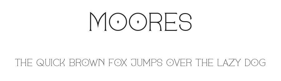 Moores by Creatype Studio — Serif Font