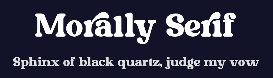 Morally Serif by Tebaltipis Studio — Decorative Font — thumbnail 2