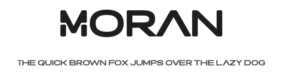 Moran by Faqih Fawaji — Decorative Font