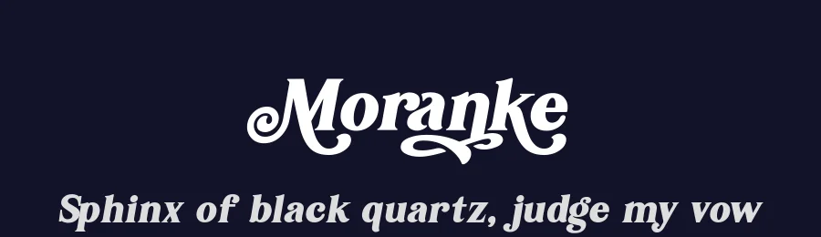 Moranke by Kulokale Studio — Serif Font — thumbnail 2