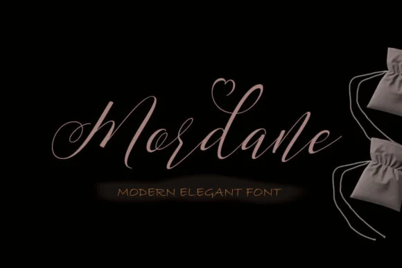 Mordane Font by gatype — Script Handwritten Font