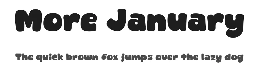 More January