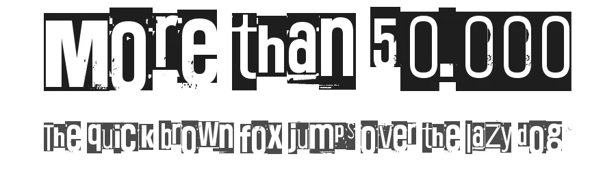 More than 50.000