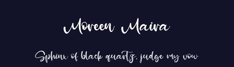 Moreen Maira by Staircase Studio — Script Handwritten Font — thumbnail 2