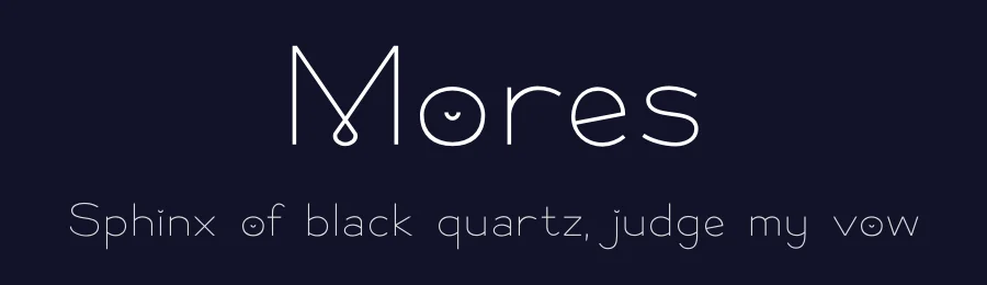Mores by Graphicfresh — Sans Serif Font — thumbnail 2