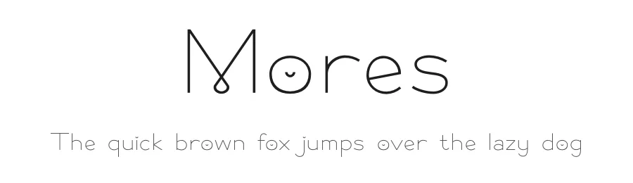 Mores by Graphicfresh — Sans Serif Font