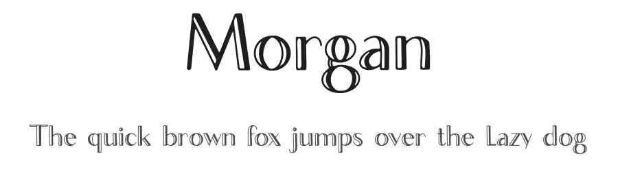 Morgan by Choirul Masruroh — Sans Serif Font