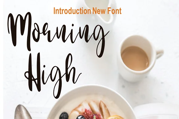 Morning High Font by Genara.studio — Script Handwritten Font