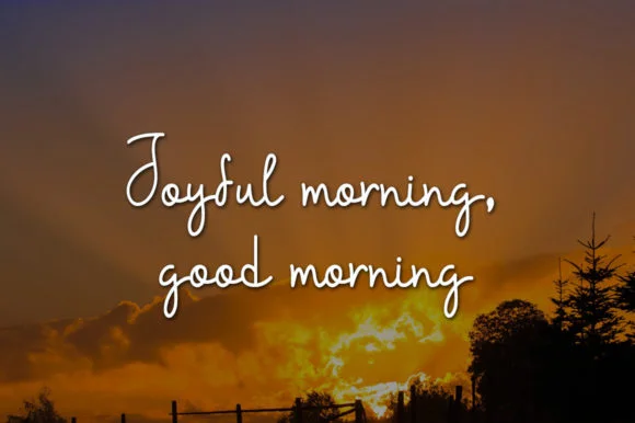 Morning Smile Font by morningtimestudio — Script Handwritten Font — thumbnail 2
