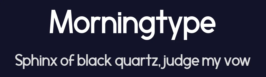 Morningtype by Brittney Murphy Design — Sans Serif Font — thumbnail 2