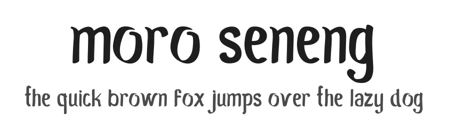 Moro Seneng