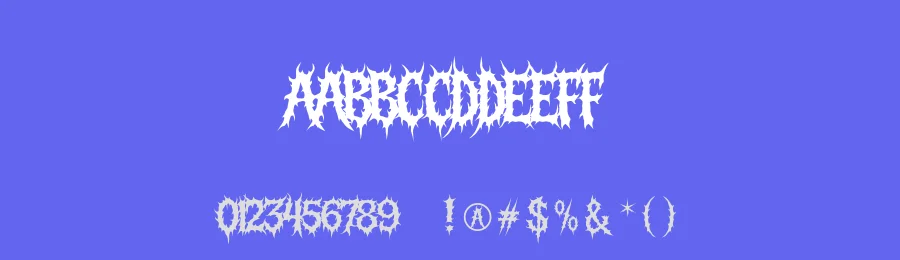 Mortem by Muhammad Yafinuha — Blackletter Font — thumbnail 3