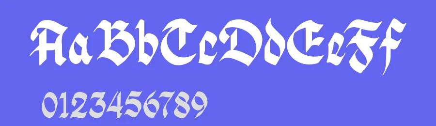 Morthao Typeface by Brew and Butcher Studio — Blackletter Font — thumbnail 3