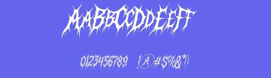 Morvanh by Muhammad Yafinuha — Blackletter Font — thumbnail 3