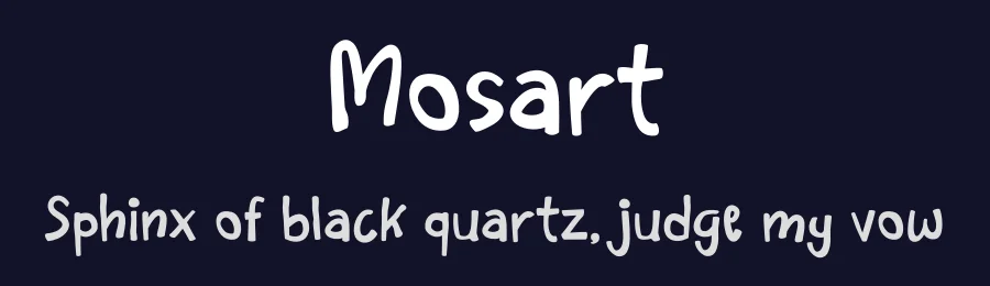 Mosart by Tokokoo Studio — Decorative Font — thumbnail 2