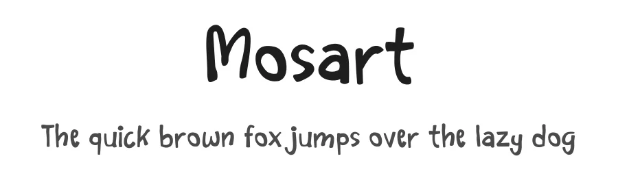 Mosart by Tokokoo Studio — Decorative Font