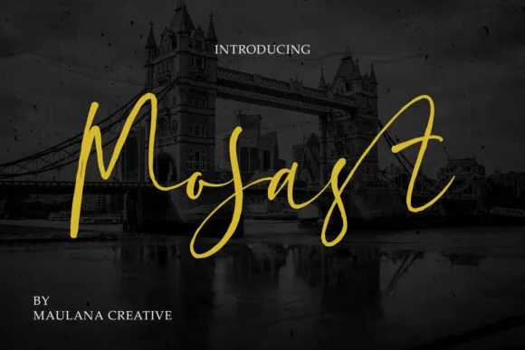 Mosast Font by Maulana Creative — Script Handwritten Font
