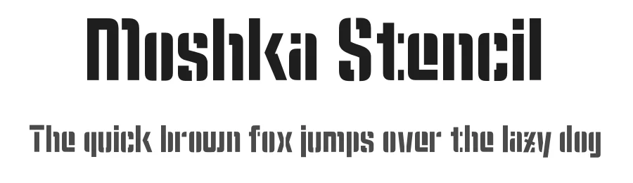 Moshka Stencil