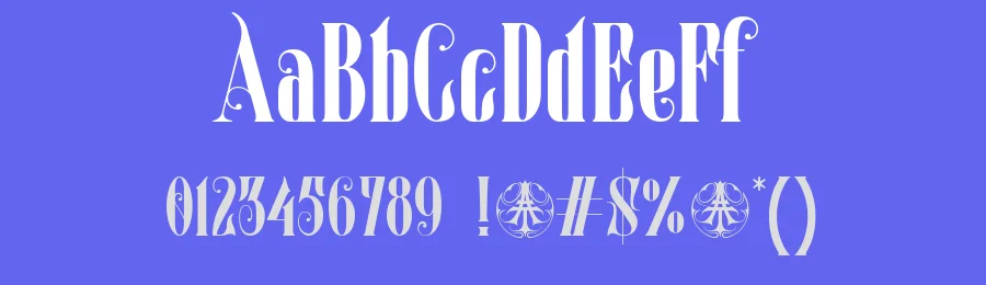 Mostfear by ilhamtaro — Decorative Font — thumbnail 3