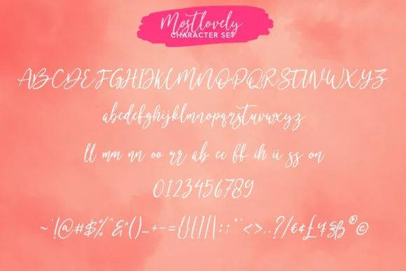 Mostlovely Font by Maulana Creative — Script Handwritten Font — thumbnail 6