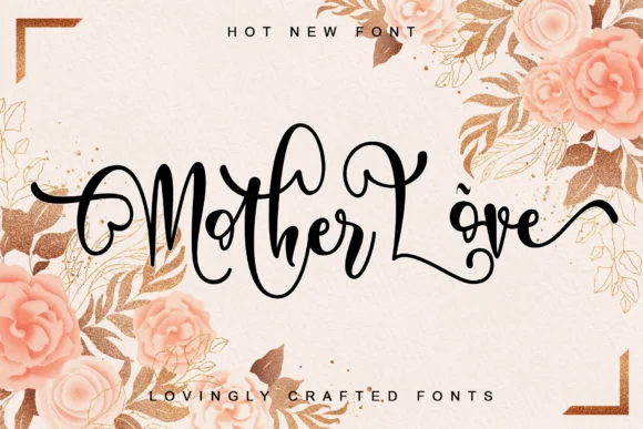 Mother Love Font by thomasaradea by thomasaradea — Script Handwritten Font